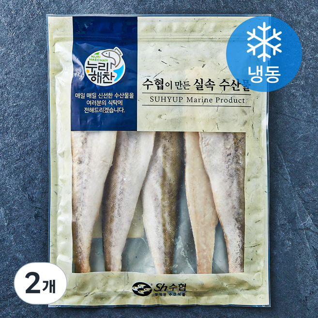 누리해찬 수협 실속 코다리살 가시제거 99% (냉동), 2개, 1kg