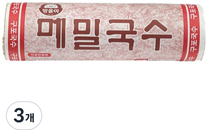 구포국수 메밀국수, 1kg, 3개