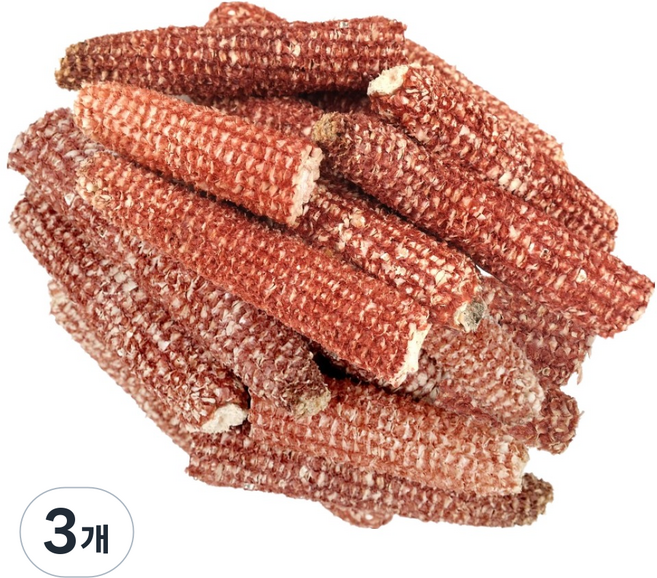 신선약초 국산 붉은 옥수수속대, 500g, 3개