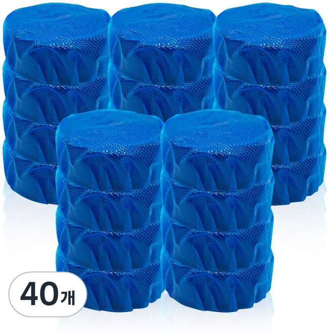 코끼리리빙 고체형 변기세정제, 50g, 40개