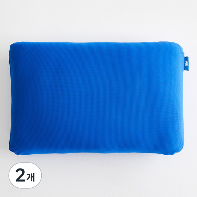 모던하우스 3도씨 슈퍼쿨 통째로 세탁 가능한 탱글 베개, 딥블루, 2개
