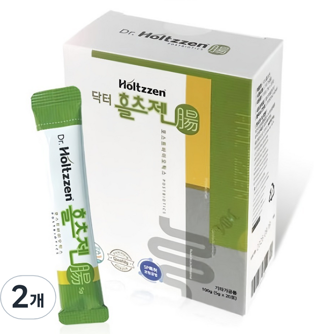 닥터홀츠젠 2400억 포스트바이오틱스 식이섬유 유산균 20p, 2개, 20회분