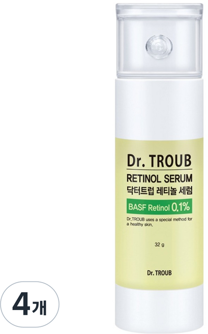 SIDMOOL Dr. Troub 視黃醇0.1精華液, 4個, 32g