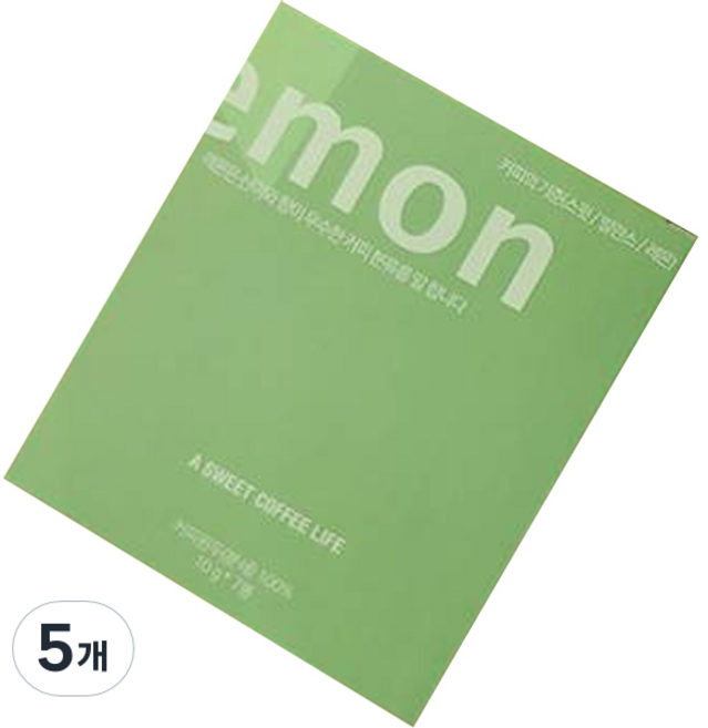 드립핑크 예가체프 내츄럴 드립백커피 7p, 5개, 7개입, 70g