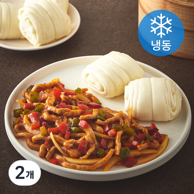 쿡솜씨 고추잡채와 꽃빵 밀키트 (냉동), 460g, 2개