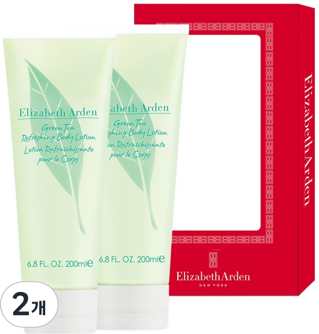 엘리자베스아덴 그린티 리프레싱 바디로션 2p, 400ml, 2개