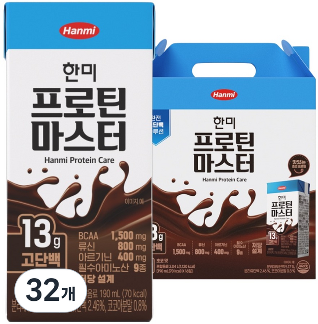 한미사이언스 프로틴 마스터, 190ml, 32개