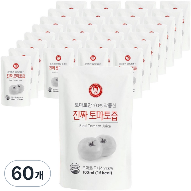 DR.KIM'S HEALTH FOOD 真正番茄汁, 60個, 100ml