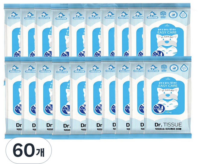 닥터티슈 메이웰 뉴 이지케어, 30개입, 60개