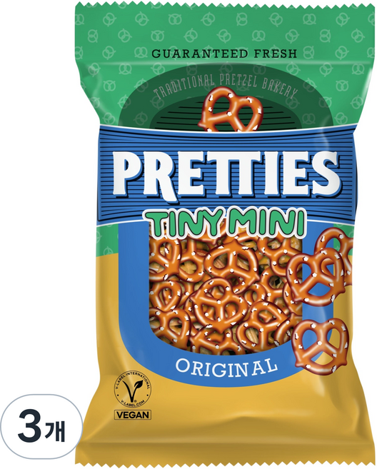 프레티스 타이니 미니 프레첼, 3개, 200g