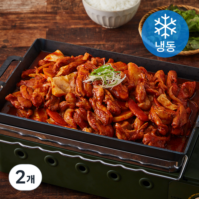수월한 양념 닭갈비 (냉동), 2개, 2kg