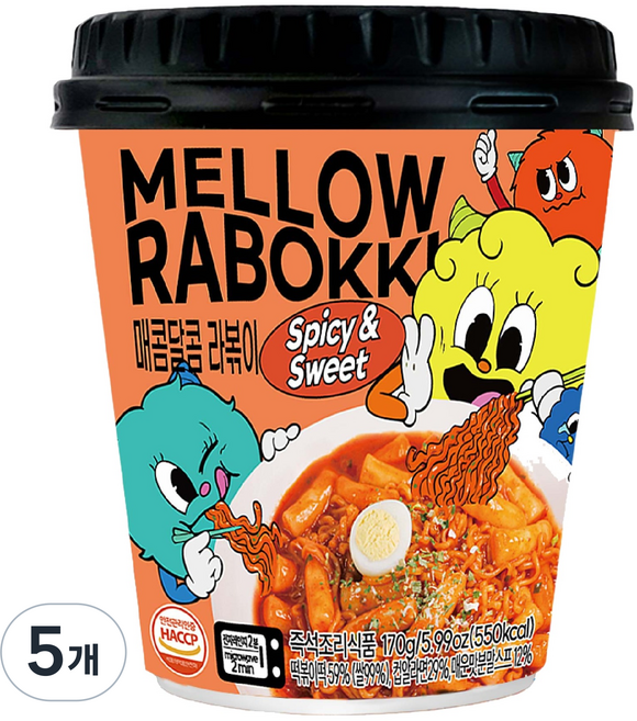 Mellowbean 甜辣拉麵炒年糕