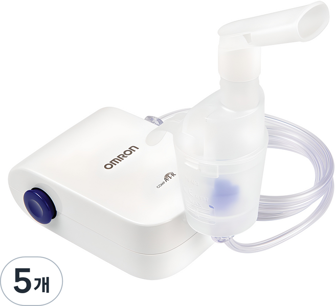 오므론 컴프레셔 네블라이저 NE-C803-W, 5개