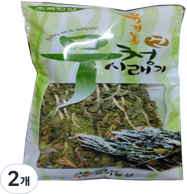 건무청 시래기, 100g, 2개