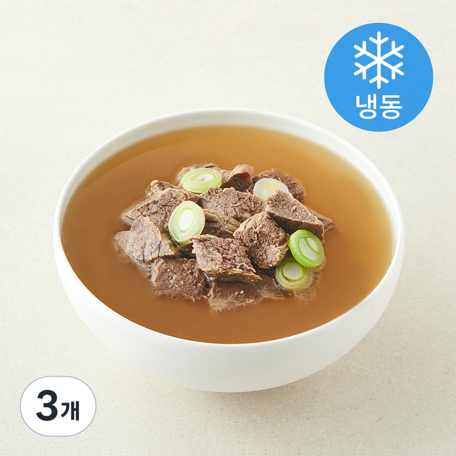 미쓰하누 조옥규 한우고기 듬뿍 특곰탕 (냉동), 800g, 3개