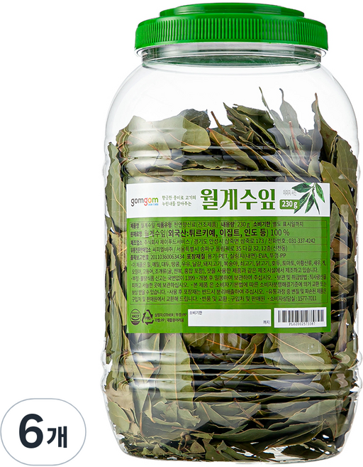 곰곰 월계수잎, 230g, 6개