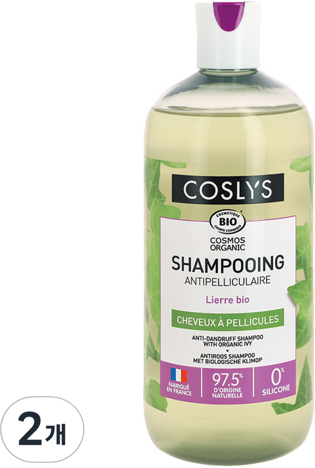 코슬리스 안티 덴드러프 헤어샴푸, 500ml, 2개
