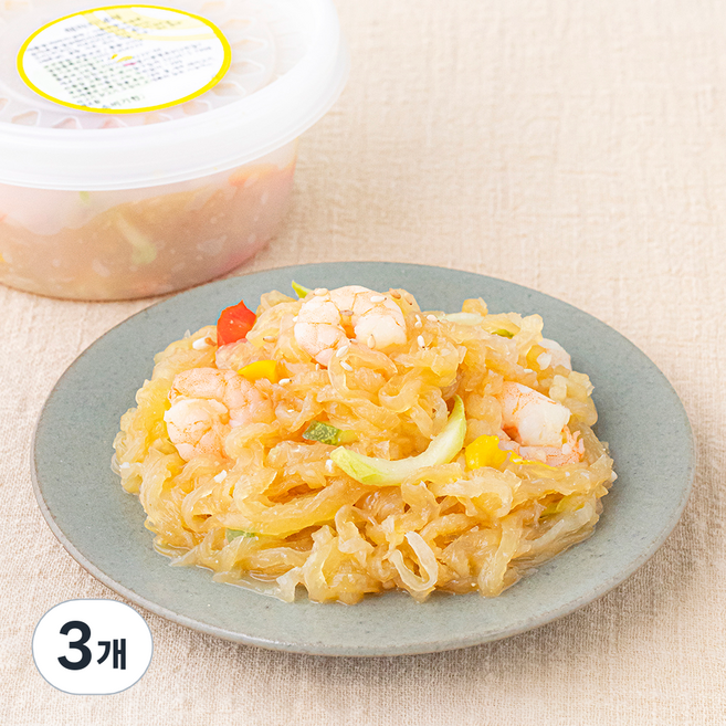 반찬천국 해파리 냉채, 250g, 3개