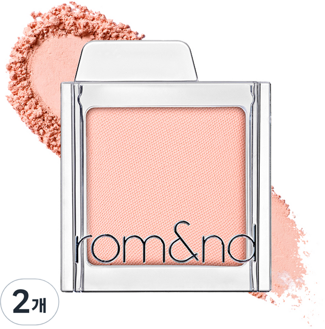 롬앤 슬라이드 인 싱글 아이섀도, M08 페일 피오니, 2개