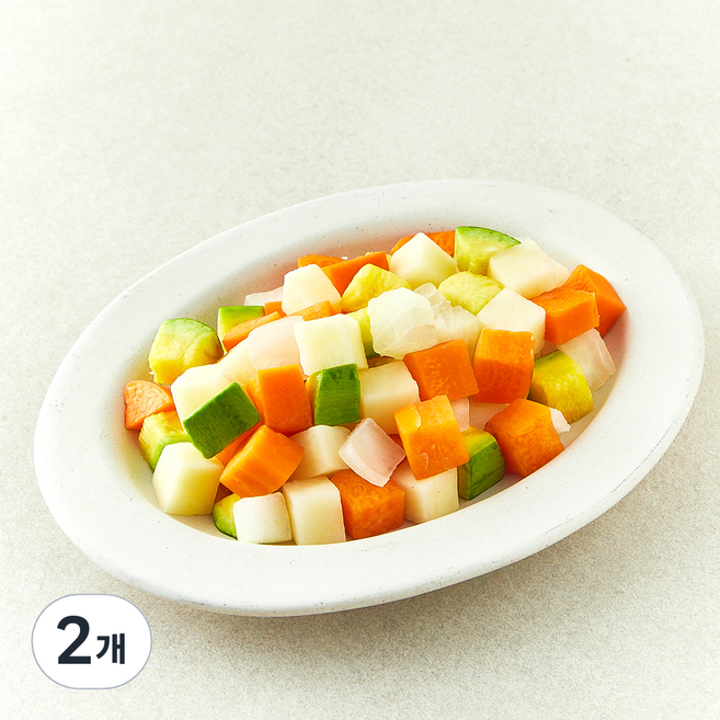 국내산 카레용 손질채소, 300g, 2개