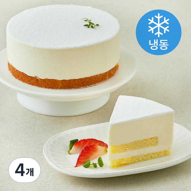 파미유 미니 순수우유 케이크, 270g, 4개