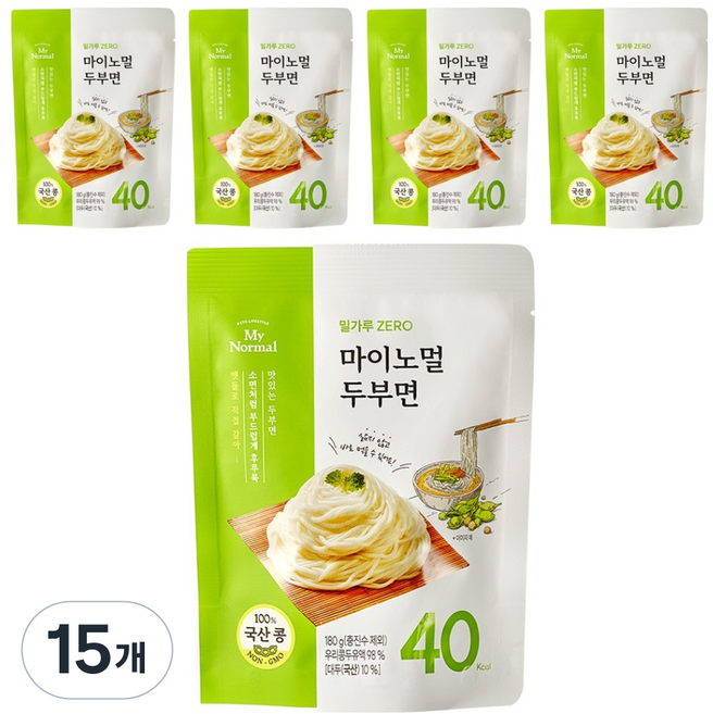 My Normal 豆腐麵, 180g, 15個