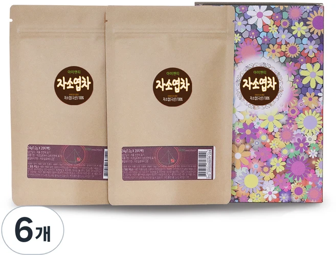 아이앤티 자소엽차 삼각티백, 1.2g, 20개입, 6개 - 쿠팡