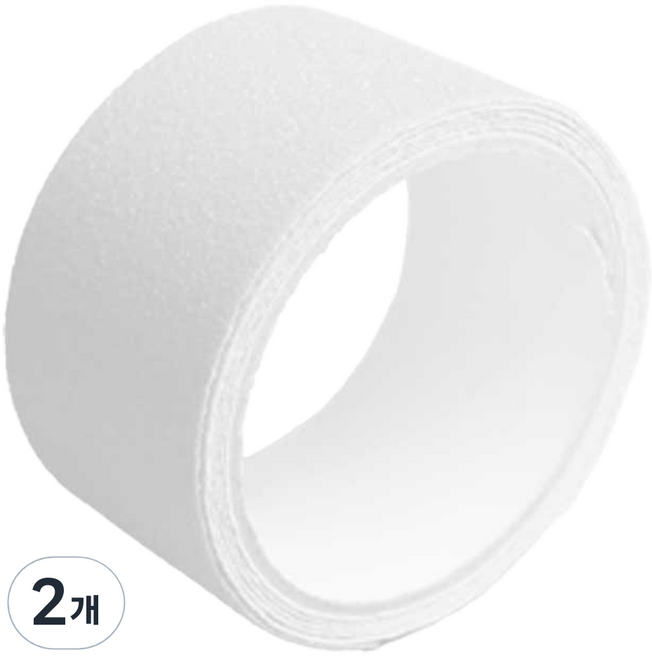 PVC 미끄럼 방지 안전 테이프 투명 폭 5cm x 길이 5m, 2개
