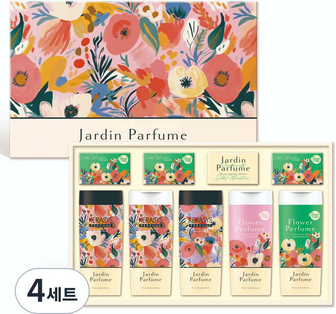 애경 스위트 퍼퓸 에디션 헤어 선물세트, 4개