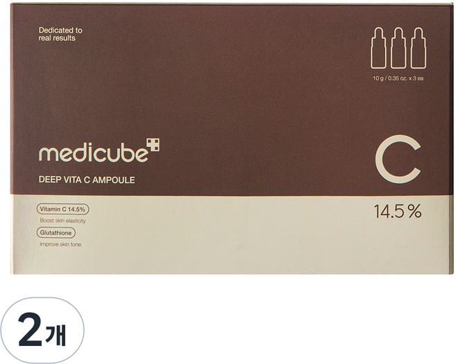 medicube 深層維他命C安瓶 2.0, 30g, 2個