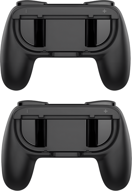 DOBE 握把 Switch1/2通用, 黑色, 2個, TNS-3162S