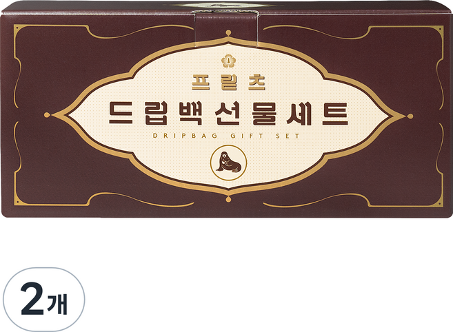 프릳츠 드립백과 머그 선물세트, 2개, 드립백 6p + 싱글오리진 6p + 디카페인 6p + 머그컵