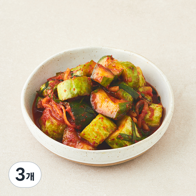 신영 정담은김치 오이깍두기, 1kg, 3개
