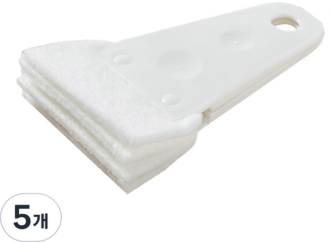 모나코올리브 선풍기망 4겹 청소브러쉬, 화이트, 5개