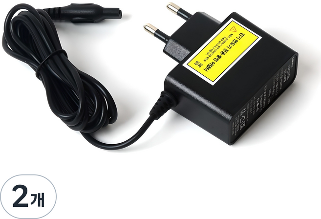 飛利浦電動刮鬍刀用充電器轉接頭, QS-1500500K, 單一顏色, 2個