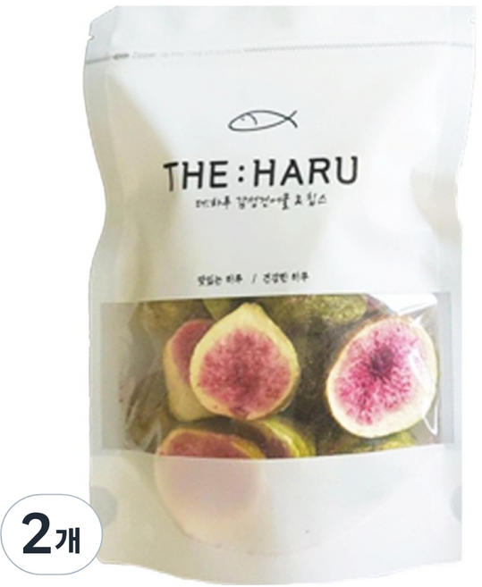 더하루 동결건조과일 무화과, 2개, 55g