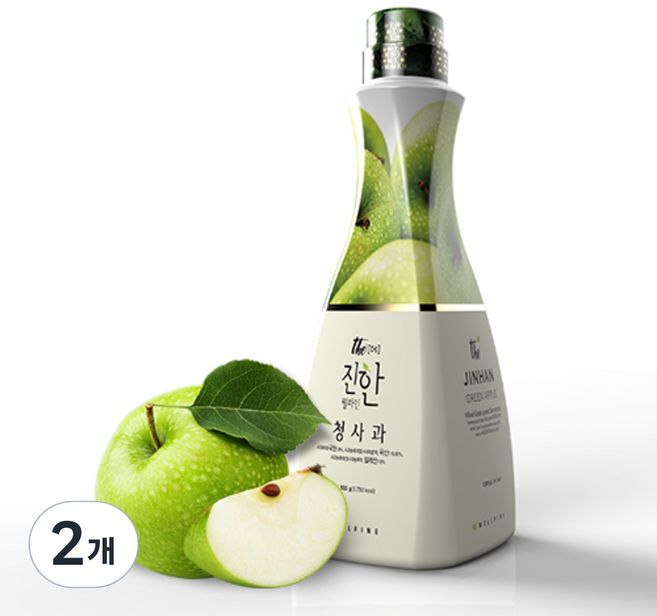 웰파인 청사과 농축액, 1.5kg, 2개