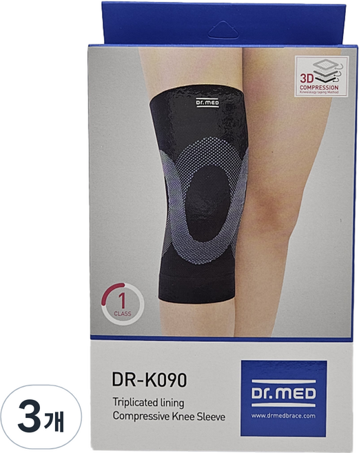 닥터메드 무릎 보호대 DR-K090, 3개