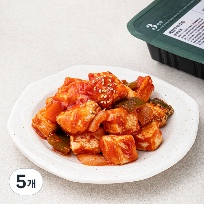 집반찬연구소 케찹두부조림, 180g, 5개