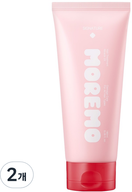 moremo 奇蹟2X經典護髮素, 2個, 180ml