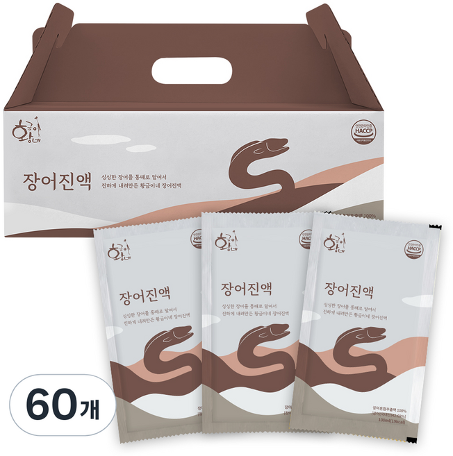 황금이네 장어진액, 100ml, 60개