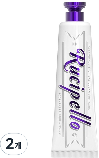 루치펠로 트로피칼오션 치약, 180g, 2개