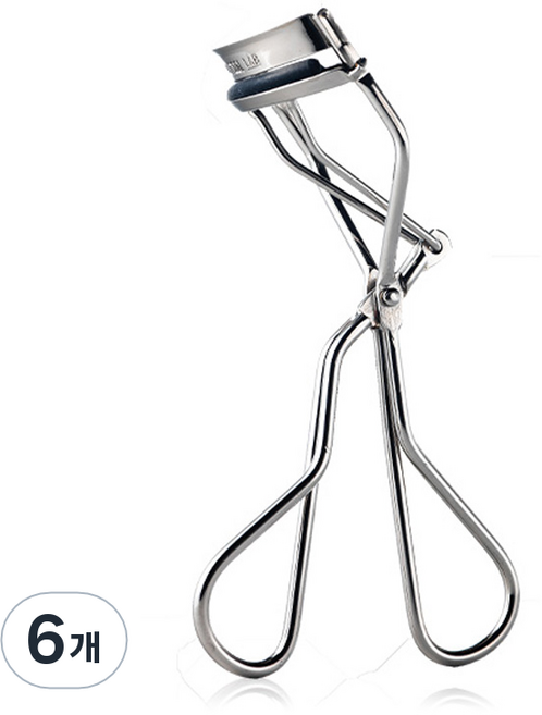 더툴랩 아이래쉬 컬러 레귤러핏, 실버, 6개