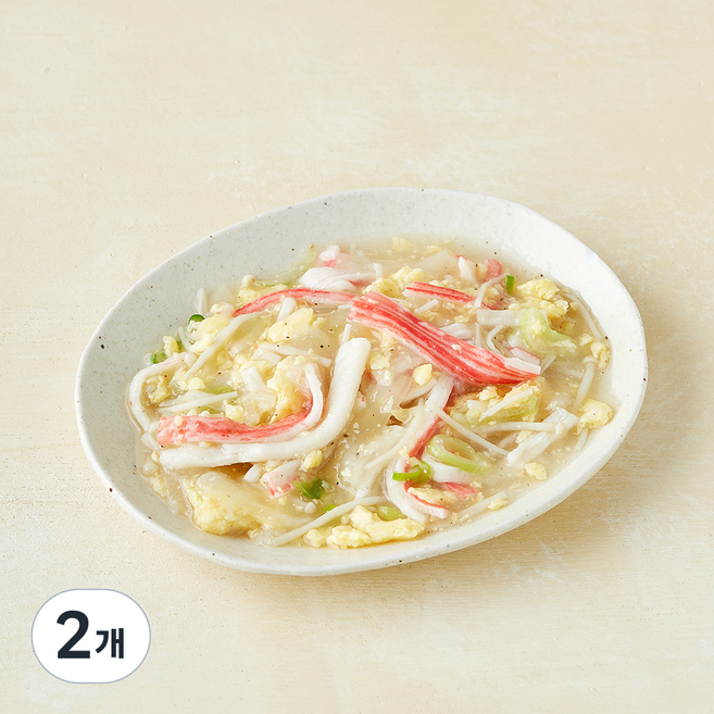 원더스푼 아이들 맛살계란덮밥, 130g, 2개