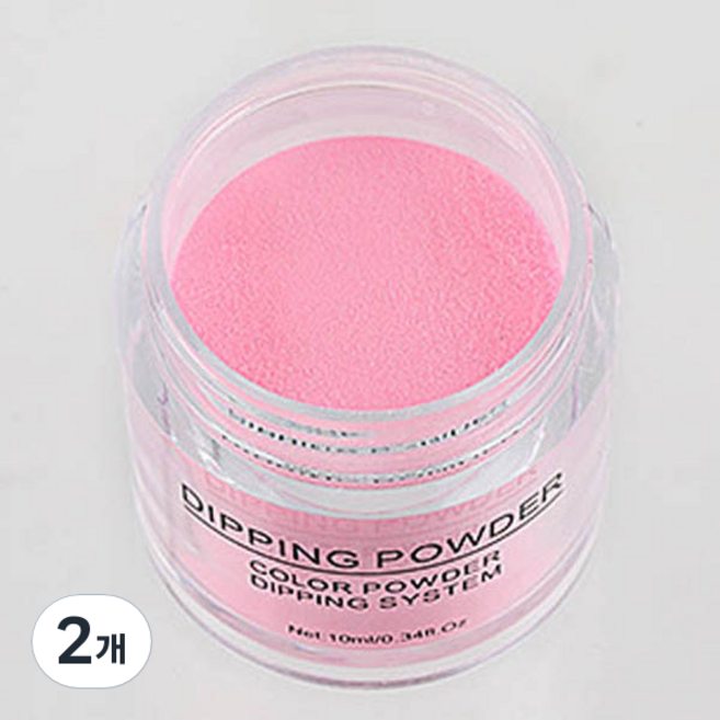 달모아 셀프 네일 글리터 야광 파우더, F, 2개