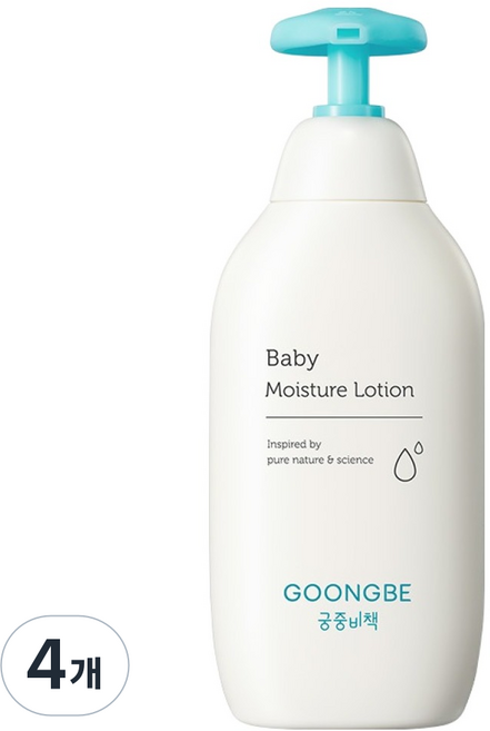 궁중비책 베이비 모이스처 로션, 350ml, 4개