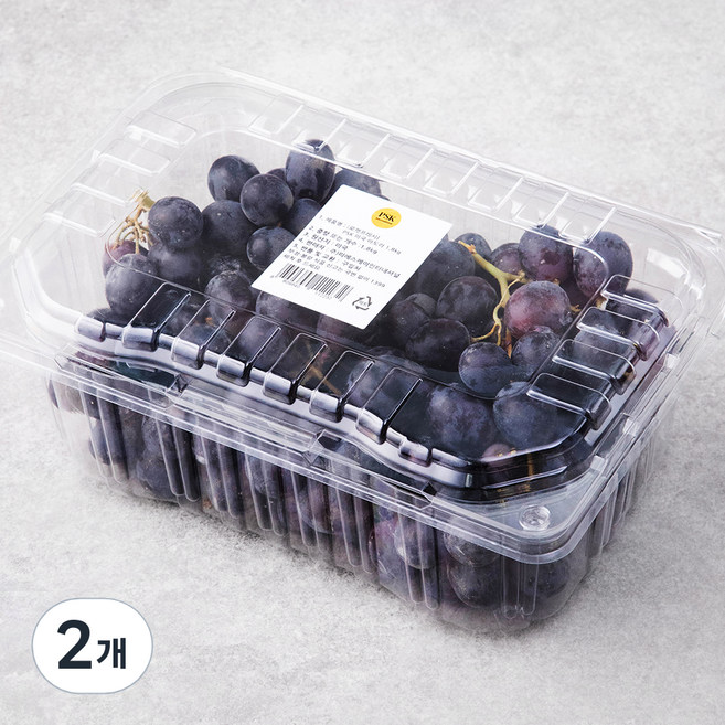 PSK 미국 아도라 포도, 1.8kg, 2개