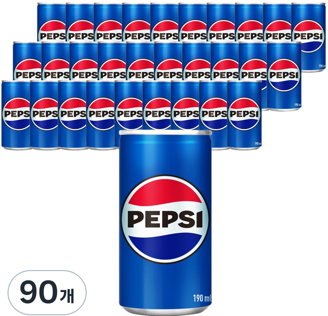 펩시 콜라, 190ml, 90개