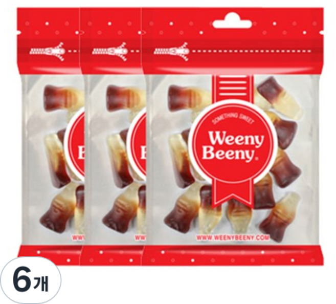 Weeny Beeny 可樂軟糖, 50g, 6包