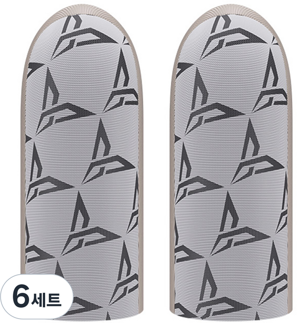 플라이디지 실버 P1 LITE 스마트폰 게이밍 터치 핑거 슬리브 세트, FLYSILVER P1 LITE, 6세트